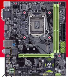 MAXSUN B360 B360M Computer PC mainboard gaming motherboard supports 8400 8100 8700 M.2 DDR4 LGA1151