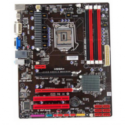 for BIOSTAR Used Motherboard H55A+ LGA 1156 DDR3 RAM 16G Boards H55 Desktop PC Motherboard H55A+ LGA 1156 100% Solid capacitor