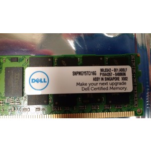 Dell PowerEdge 16GB PC3L-10600R 2Rx4 DDR3-1333 Memory DIMM SNPMGY5TC/16G MGY5T