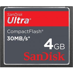 sandisk ultra compactflash 30MB/S 4GB